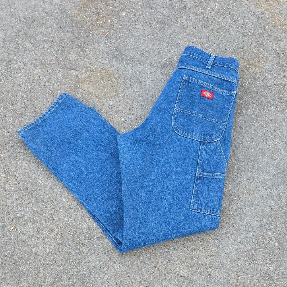 Dickies Men's Carpenter Workwear Utility Grunge Skater Jeans Size 36